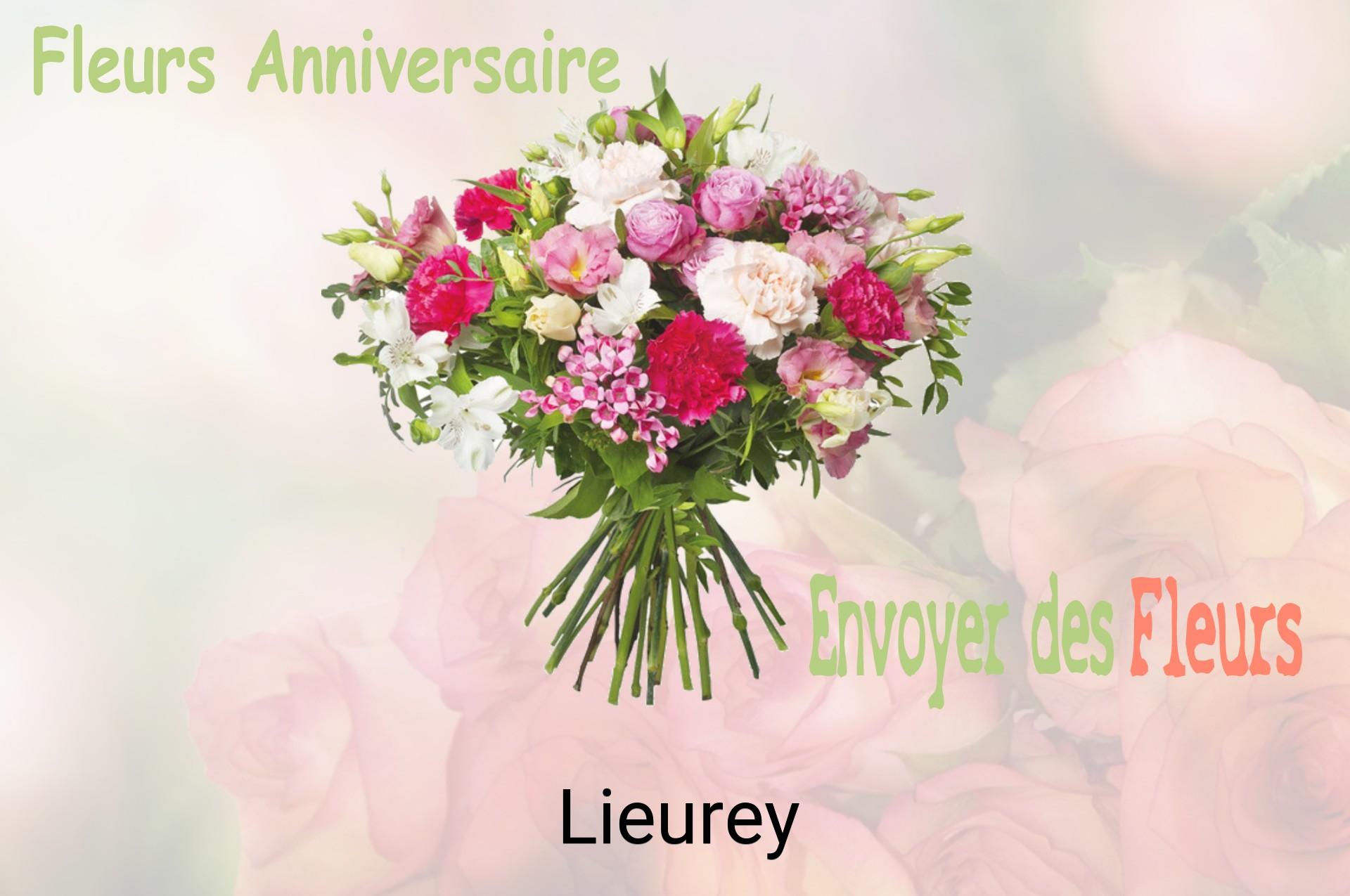 Bouquet de fleurs d’anniversaire livré à Lieurey